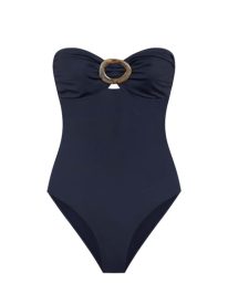 CATHERINE ONE - PIECE SWIMSUIT IN CAVIAR