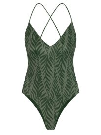 CINDY ONE-PIECE SWIMSUIT IN TROPIC WAVES