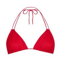 EVA BIKINI TOP IN RUBY