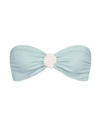 KATE SHELL BIKINI TOP IN COASTAL