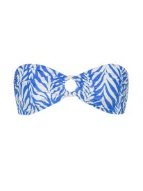 KATE COCO BIKINI TOP IN BLUE BAY WAVES