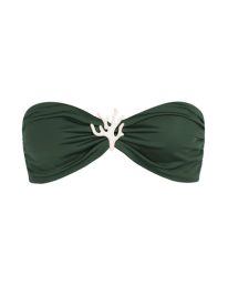 KATE CORAL BIKINI TOP IN RAINFOREST