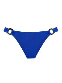 LINDA COCO BIKINI BOTTOM IN AZURE WAFFLE
