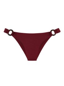 LINDA COCO BIKINI BOTTOM IN DUSK WAFFLE