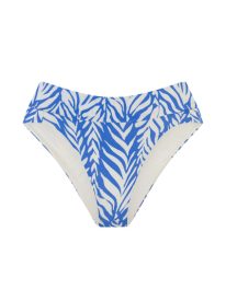 NAOMI BIKINI BOTTOM IN BLUE BAY WAVES