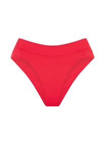 NAOMI BIKINI BOTTOM IN POPPY WAFFLE