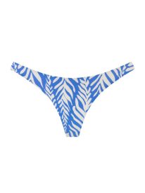SOPHIE BIKINI BOTTOM IN BLUE BAY WAVES