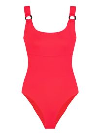 STELLA COCO ONE-PIECE SWIMSUIT IN POPPY WAFFLE